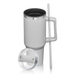 Benidorm Handle Travel Mug W/Straw - 40oz