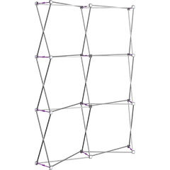 Hopup 5.5Ft Curved Full Height Tension Fabric Display