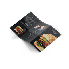 Brochures Trifold High Gloss UV Finish