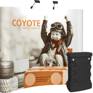 8'W X 8'H Coyote Popup Display Fast Kit
