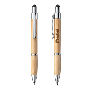 Kafza Bamboo Pen With Stylus