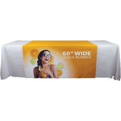 Economy Dye Sub Table Runner