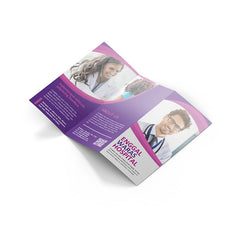 Brochures Trifold High Gloss UV Finish